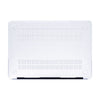 RS-1176WHITE Without Apple Cut Out Logo - Macbook Case - Macbook Air Pro 13" 13.6" inch  + Free Keyboard Cover