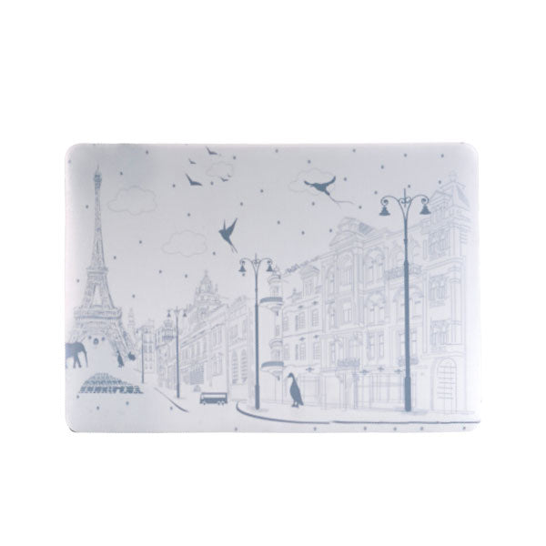 Dream Paris Without Apple Cut Out Logo - Macbook Case - Macbook Air Pro 13" inch  + Free Keyboard Cover