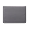 Leather Grey  - Macbook Sleeve -  Macbook Air Pro Retina M1 M2 13" 13.6" inch