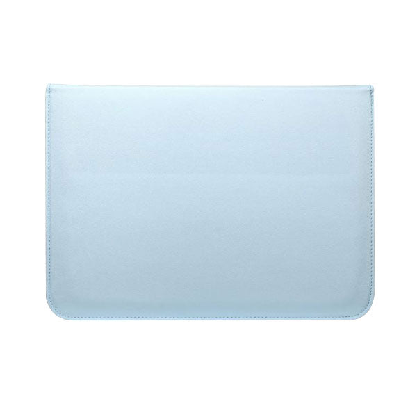 Leather Light Blue  - Macbook Sleeve -  Macbook Air Pro Retina M1 M2 13" 13.6" inch