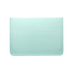 Leather Light Green  - Macbook Sleeve -  Macbook Air Pro Retina M1 M2 13" 13.6" inch