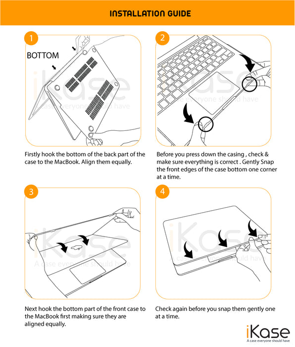 Ddc-054 Without Apple Cut Out Logo - Macbook Case - Macbook Air Pro 13" inch  + Free Keyboard Cover